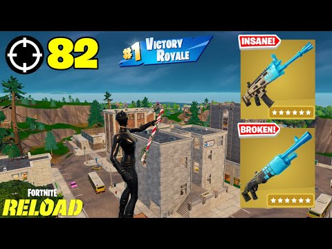 82 Elimination Solo "RELOAD” Gameplay Wins (Fortnite Chapter 7 PS5 Controller)