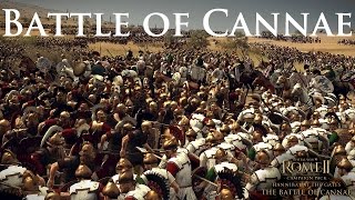 Total War Rome 2: Hannibal at the Gates The Battle of Cannae!