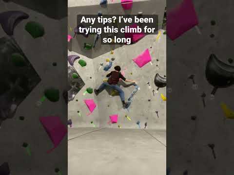 Any tips? I’ve been trying this climb for a while #climbing #climb #g4 #climber #newyoutuber