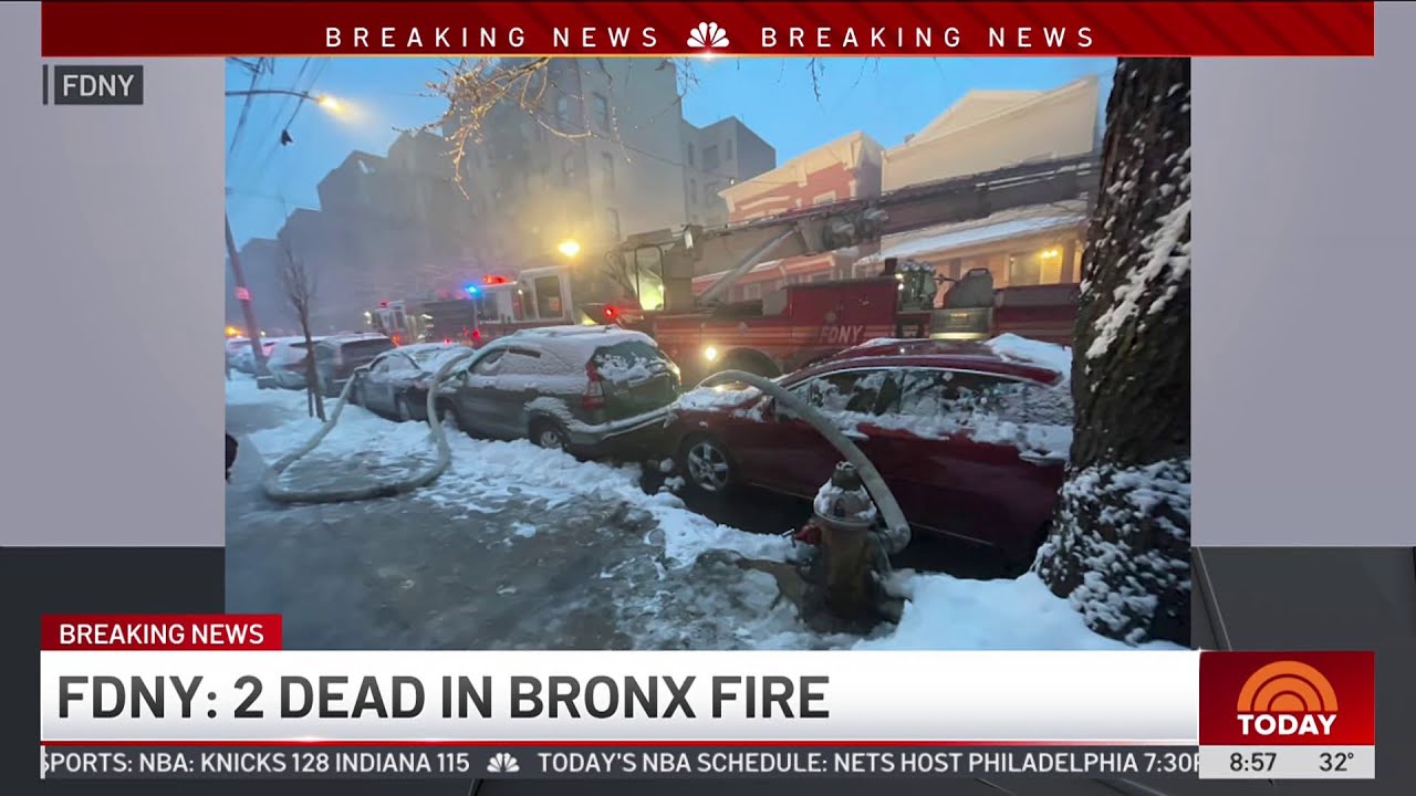 2 dead in Bronx fire