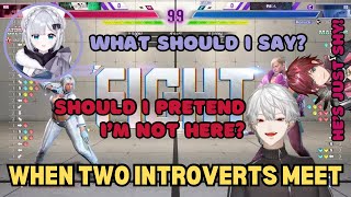 【BOTH POV】Kuzuha and Sumire awkward team kaoawase【 葛葉/にじさんじ/花芽すみれ /ぶいすぽ！ 】