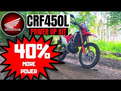 HONDA CRF450L POWER UP KIT | 40% more powerful