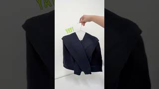 How To Hang Clothes Without Ruining Them #clotheshacks #howto #wardrobe #clotheshanger #shorts