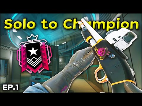 ต้นซีซั่นก็เอาเลยหรอ... Solo to Champion EP.1 | Rainbow Six SIege ไทย