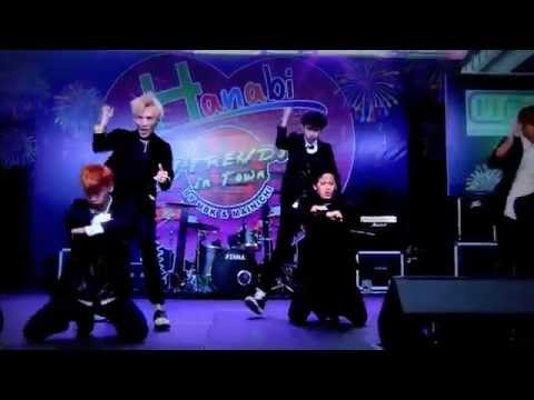 "Lupuszle" cover "Intro+Overdose" (EXO) @ "J-Trends in Town" :Hanabi