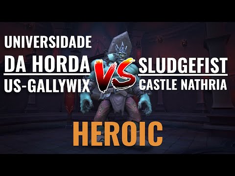 Universidade da Horda vs Sludgefist Heroic (POV Retribution Paladin)