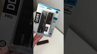 Crucial 32 GB (2x16GB) DDR5 6000 MHz Pro Overclocking White (CP2K16G60C36U5W) - відео 1