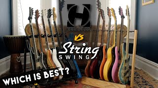 STRING SWING vs HERCULES Multi Guitar Rack Stands - Review &