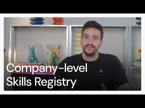 Company-level skills registry