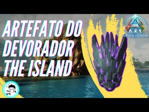 COMO PEGAR O ARTEFATO DEVORADOR E QUAL DINO ENTRA NA CAVERNA ? -  ARK ASCENDED SEM CRIOPOD #ASA