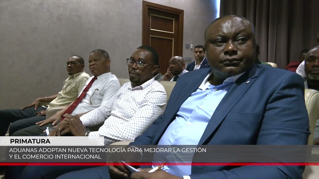 ASYCUDAWorld Inauguration Ceremony in Equatorial Guinea with Prime Minister and Minister of Finance