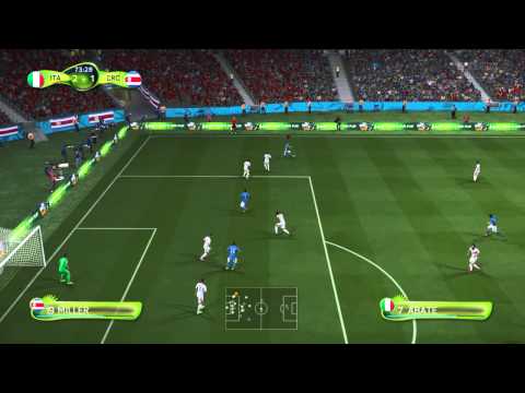 FIFA 14 World Cup: Italy v Costa Rica - 2nd Half
