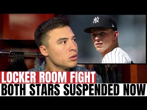 YANKEES DRAMA: ANTHONY VOLPE AND BEN RICE SUSPENDED AFTER FIGHT | New York Yankees News