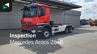 Hook lift Mercedes-Benz Arocs 2648 6X4 HIAB XR21Z56-P-IC2B containersystem Big-Axle Stee dijual - Gambar 4 | Autoline ID Hook lift Mercedes-Benz Arocs 2648 6X4 HIAB XR21Z56-P-IC2B containersystem Big-Axle Stee | Gambar 4 - Autoline