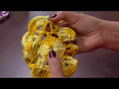 Mulher.com - 25/07/2016 - Tapete em crochê - Maria José PT1