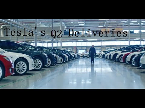Tesla's Q2 delivery numbers