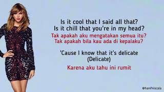 Download lagu Taylor Swift - Delicate | Lirik Terjemahan mp3 Download lagu Taylor Swift - Delicate | Lirik Terjemahan mp3
