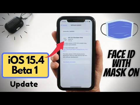 iOS 15.4 Beta 1 Update on iPhone XR !