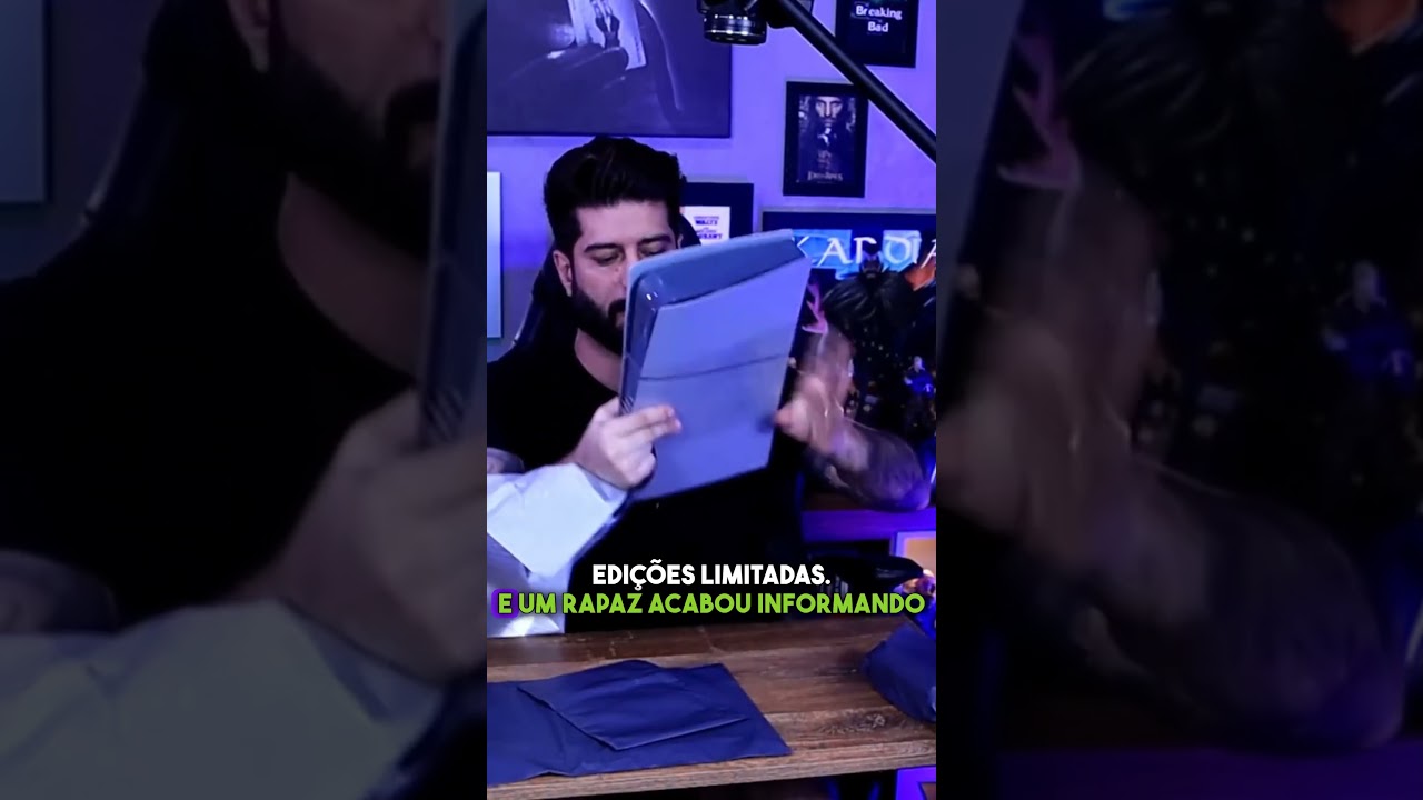 ESSE CARA COMPROU UM PS5 RARO DE COLECIONADOR e RECEBEU LIXO NO LUGAR DELE!