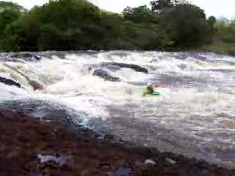 CANOAGEM ITUMBIARA Whitewater Piedade's river (rochedo)