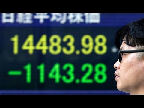 pourquoi la bourse plonge