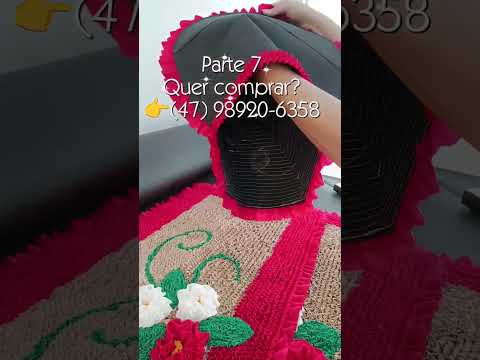 TAPETE FRUFRU DE BANHEIRO QUE NÃO ESCORREGA! 😱 QUALIDADE DE FÁBRICA | CONFECÇÃO ROCHES #tapetefrufru
