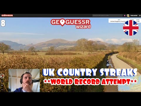 I broke an official Geoguessr World Record! "UK Country Streaks" (28 IN A ROW)