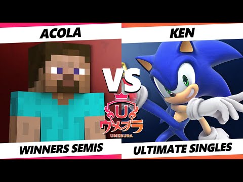 Umebura 10 Top 8 - Acola (Steve) Vs. KEN (Sonic) Smash Ultimate - SSBU