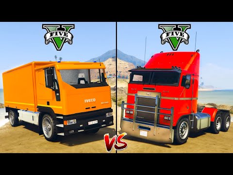 Iveco EuroCargo vs Hauler Truck - GTA 5 Mods Which car is best?
