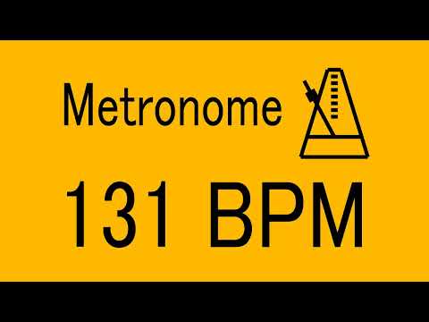 131 BPM METRONOME FOR TRAINING MUSICAL INSTRUMENT / 楽器練習用 メトロノーム / practice