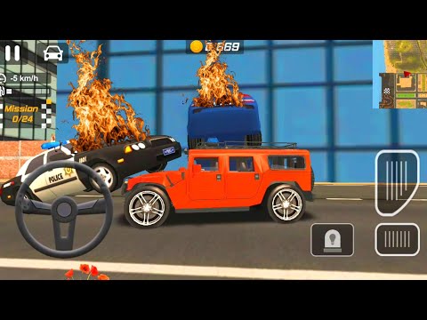 Police🆎🛑 Red Drift Car Driving Simulator Games Viedo2022-Android Gameplay