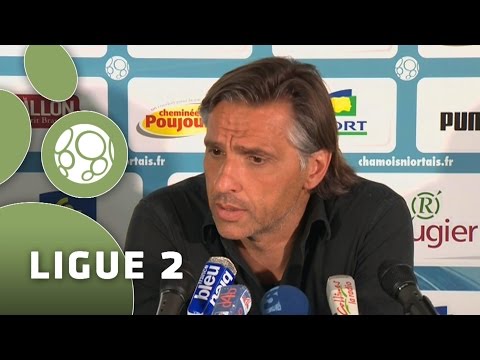 Conférence de presse Chamois Niortais - Châteauroux (3-0) - 2014/2015