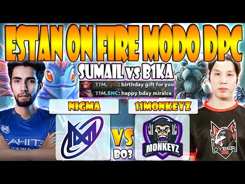 NIGMA GALAXY VS 11MONKEYZ BO3[GAME 2]DPC WEU 2022 TOUR 3: DIVISION 2 - DOTA 2 PRO