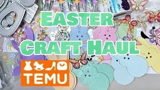 Affordable Easter Craft Haul | Temu Coupon Code fav45575 | Product Links Included