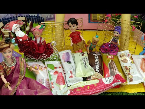 மகிழ்ச்சியான நேரம் பகுதி 536 | santa giving gifts | minigreenfood|  kalai Kavitha vinitha