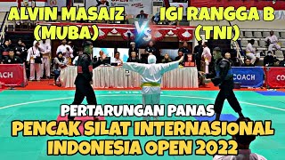 Download lagu Pertandingan Berkelas | Igi Rangga B (TNI) vs Alvin Masaiz (Muba) | Indonesia Open Pencak Silat 2022 mp3