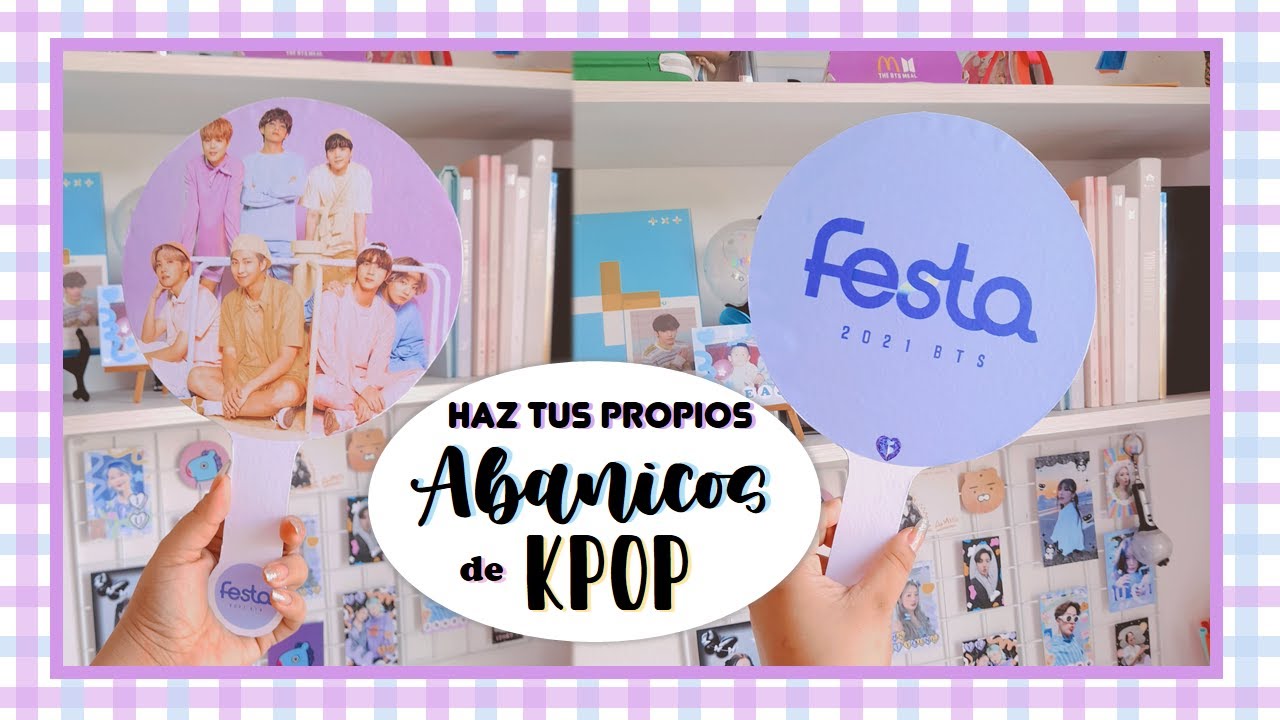 Watch DIY Abanico Kpop Fácil || Plantilla || Manualidad || BTS || AKMU Now DIY Abanico Kpop Fácil || Plantilla || Manualidad || BTS || AKMU