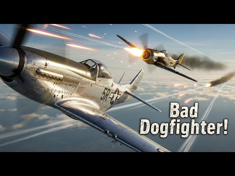 P-51 Was a Terrible Dogfighter, So How Did It Help Win the War?