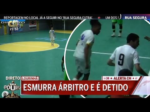 "Jovem" esmurra árbitro num jogo de futsal na Lourinhã