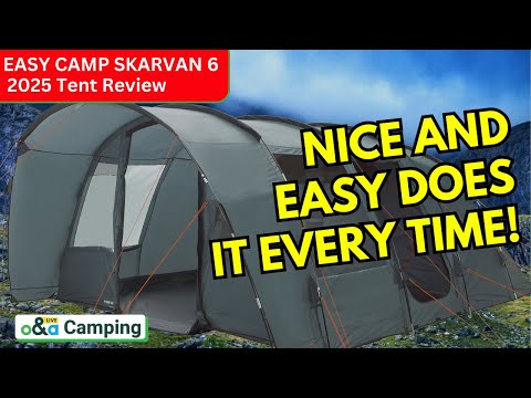 Easy Camp Skarvan 6 - the award-winning family tent that's an "absolute bargain"