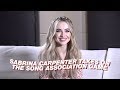 Sabrina Carpenter Takes On The Song Association Challenge! | TEENAGE