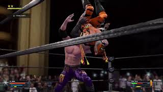 WWE 2k24 universe mode BCW Dark El Tigre vs Peter Terry #wwe #wwewrestler #wwe2k24 #bcw #wrestling