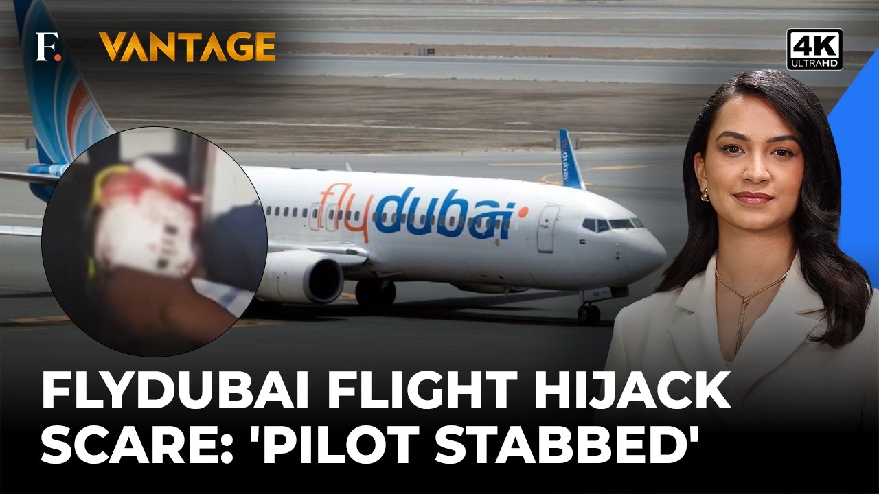 Flydubai Hijack Scare: Pilot Stabbed Mid-Flight, Plane Makes Emergency Landing | Vantage | 4K
