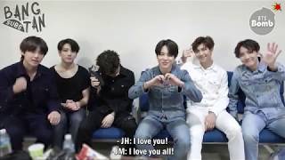 ENG 181205 BANGTAN BOMB Last day of FAKE LOVE stag