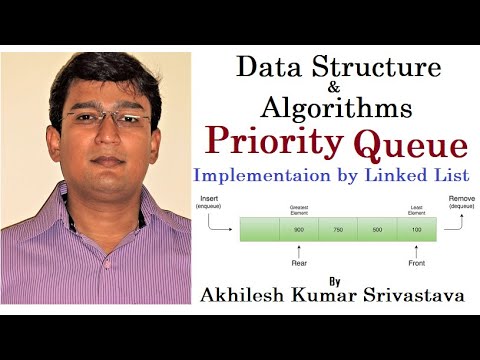 Priority Queue Using Linked Listdata Structures