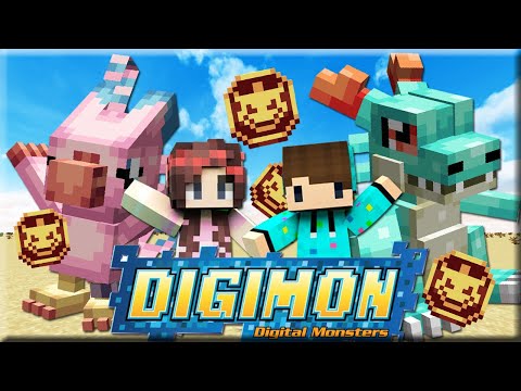 Teguh Sugianto -  IT'S TIME TO GET SERIOUS TO MAKE DIGIMON STRONGER!!  Minecraft Survival Digimon [#2]