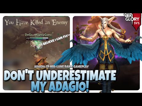 Vainglory 5v5 - Ep 83: LET ME CARRY YOU! ADAGIO CP MID-LANE GAMEPLAY [Update 4.4]