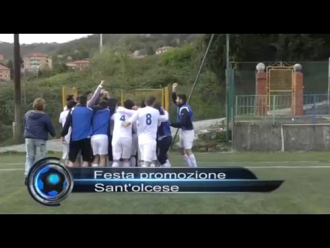 DIL30 100416 - Il Sant'Olcese vola in Prima Categoria, ecco la festa! | SECONDA CATEGORIA D