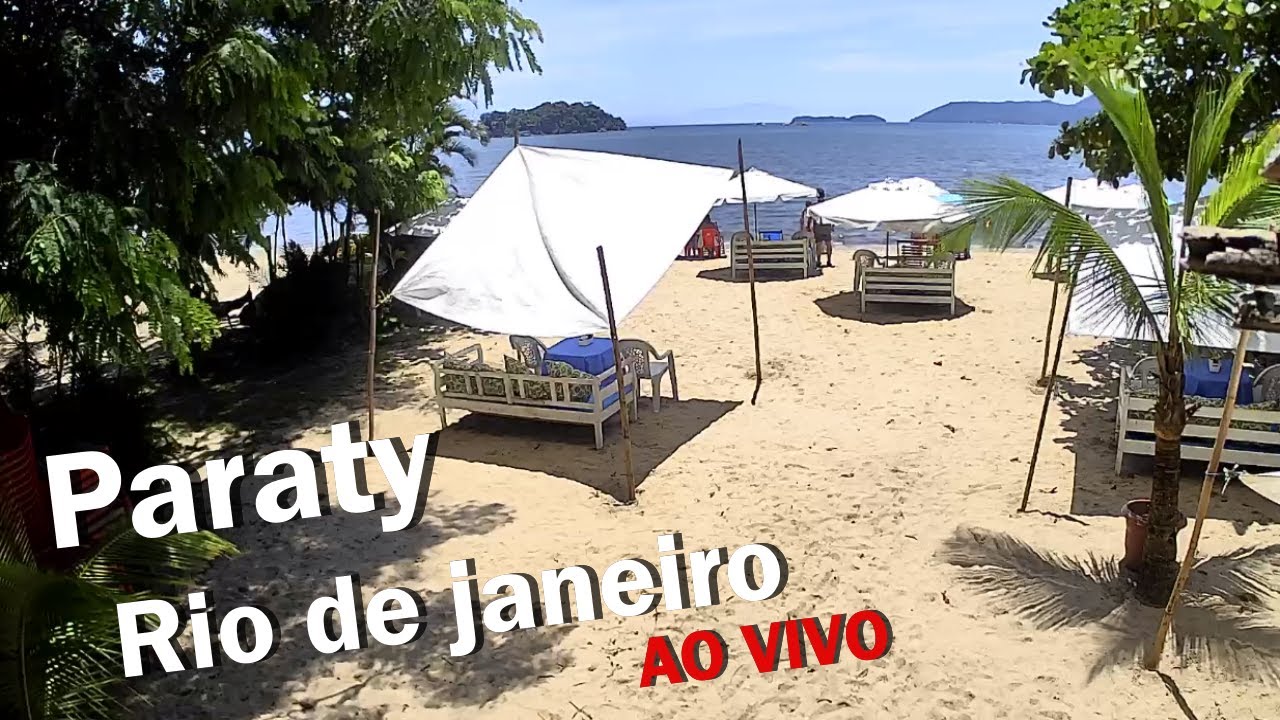 Paraty - BalacoBacco Beach Bar webcam — Paraty, Brazil