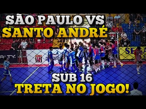 TRET4 NO JOGO - SÃO PAULO x SANTO ANDRÉ SUB 16